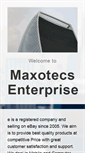 Mobile Screenshot of maxotecs.com